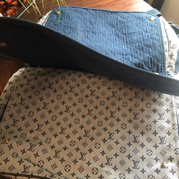 Louie Vuitton baby diaper bag/ messenger bag